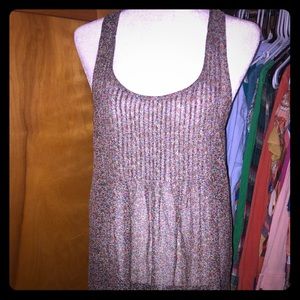 Aerie Sheer Babydoll Floral Print Tunic